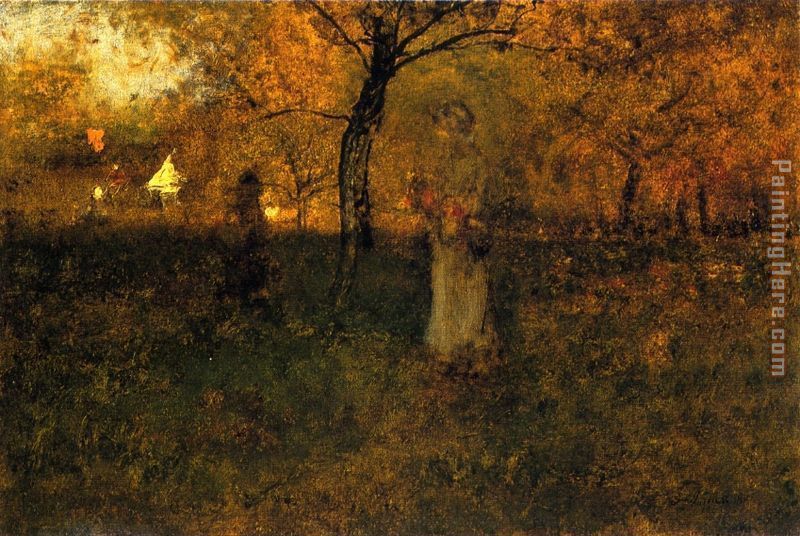 George Inness In the Orchard, Milton